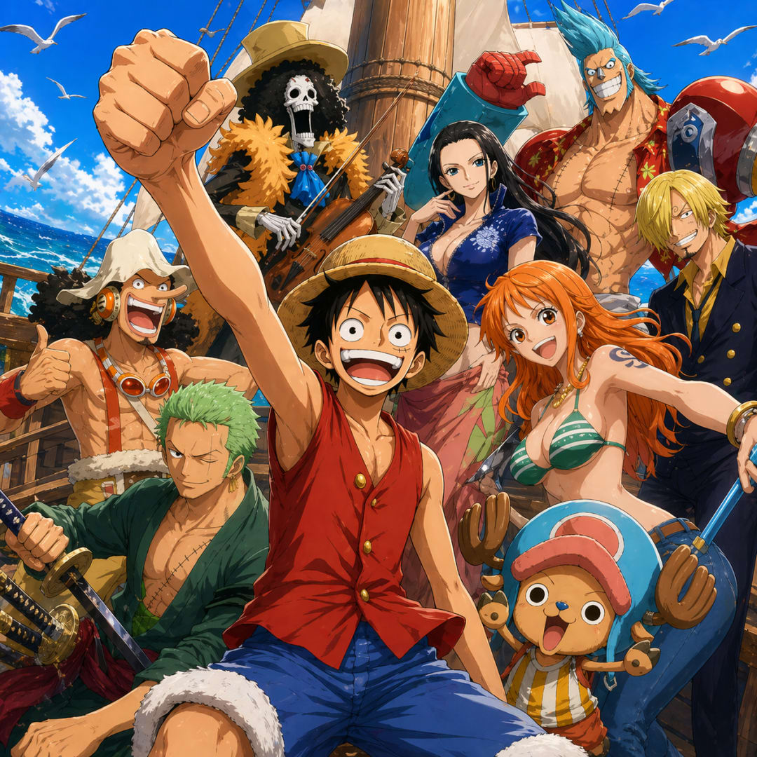 Portada del anime One Piece