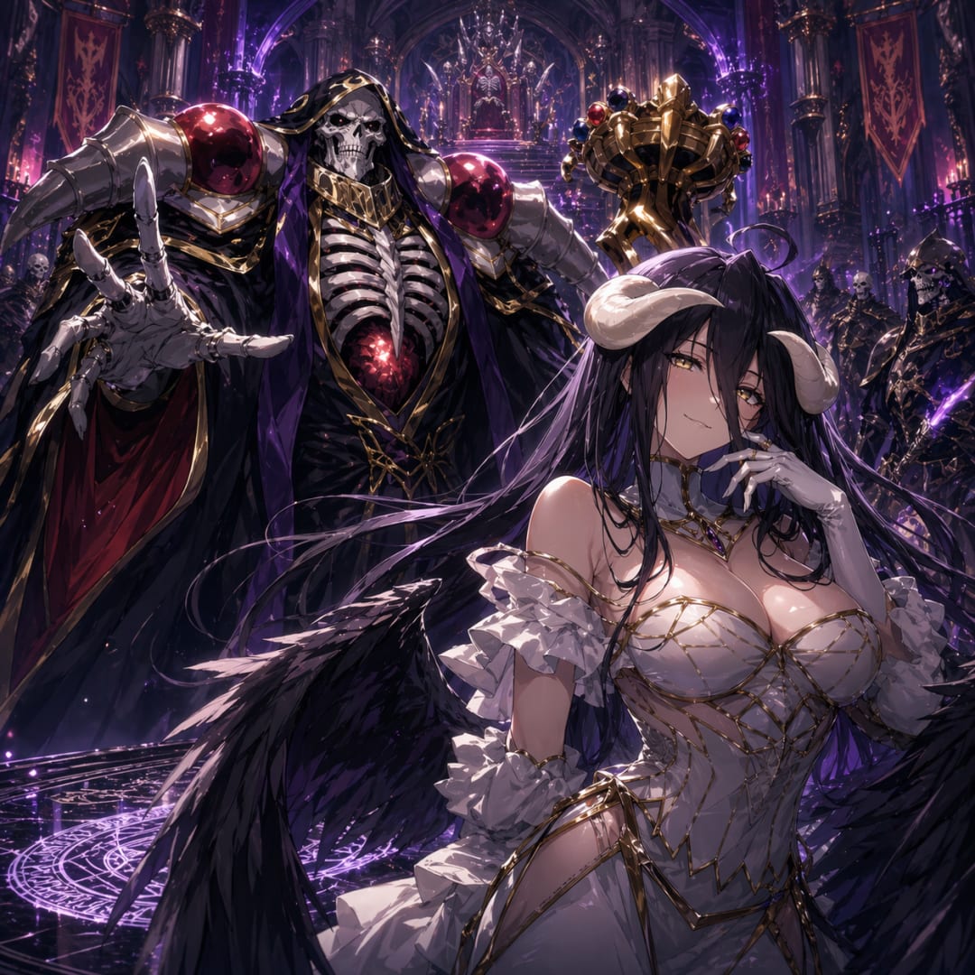Portada del anime Overlord