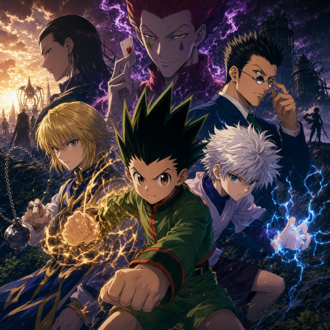 Portada del anime Hunter x Hunter