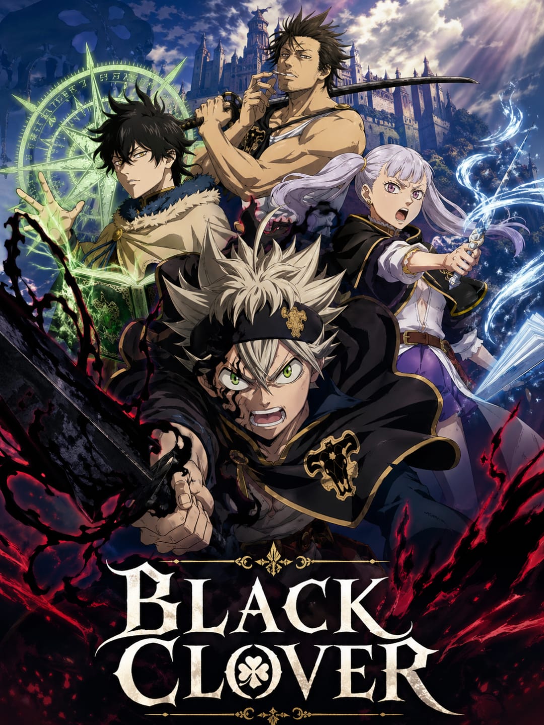 Black Clover anime cover