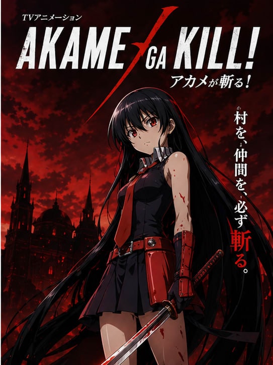 Portada del anime Akame Ga Kill!