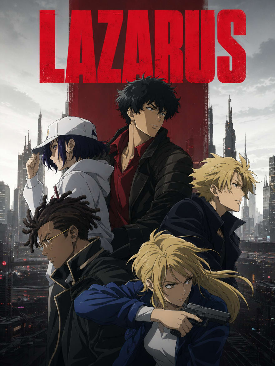 Portada del anime Lazarus