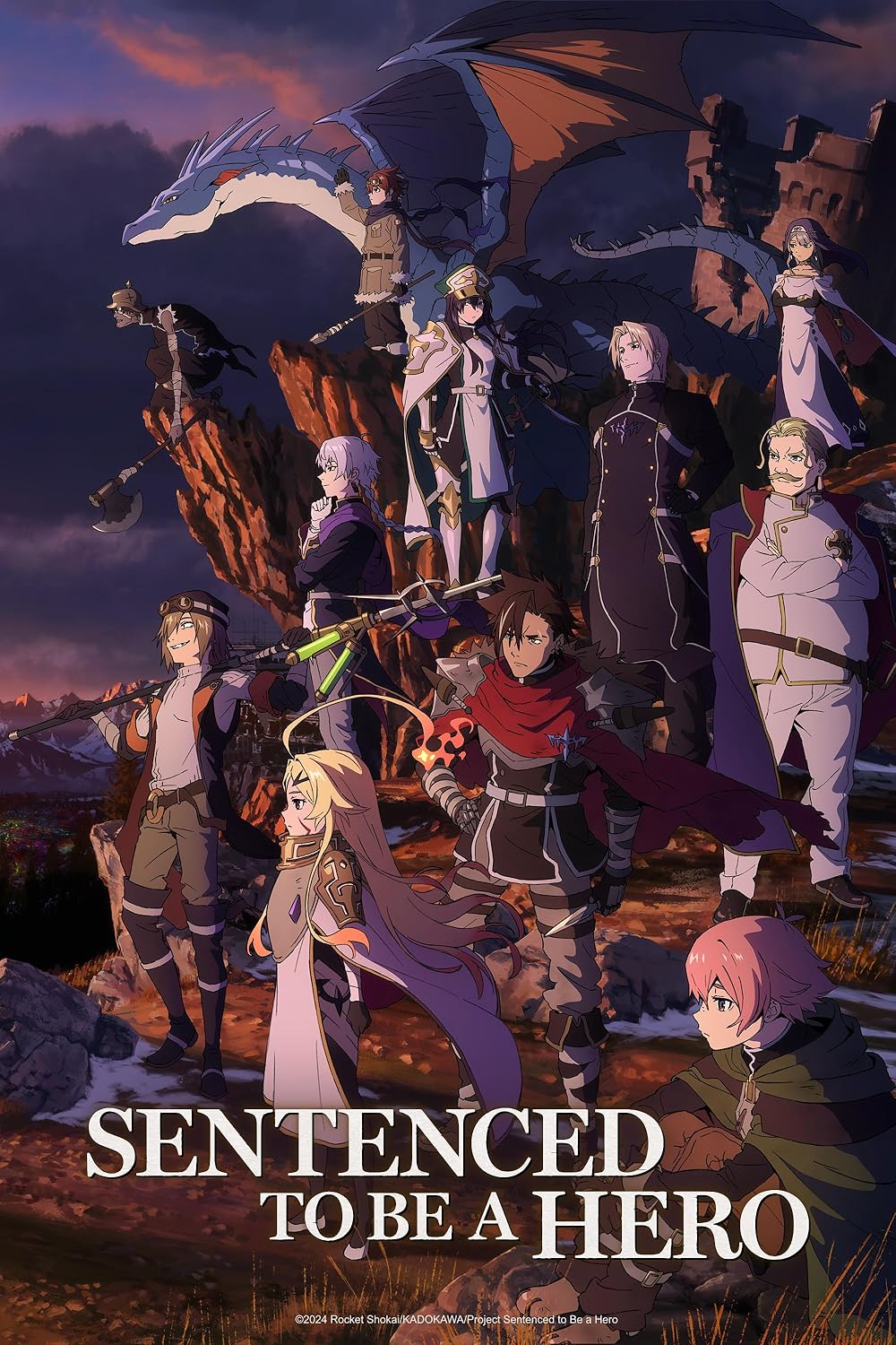 Portada del anime Sentenced to Be a Hero