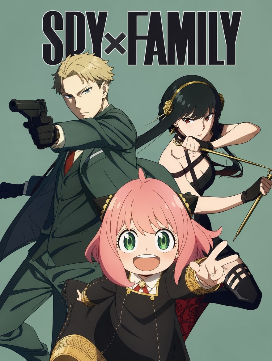 Portada del anime SPY×FAMILY