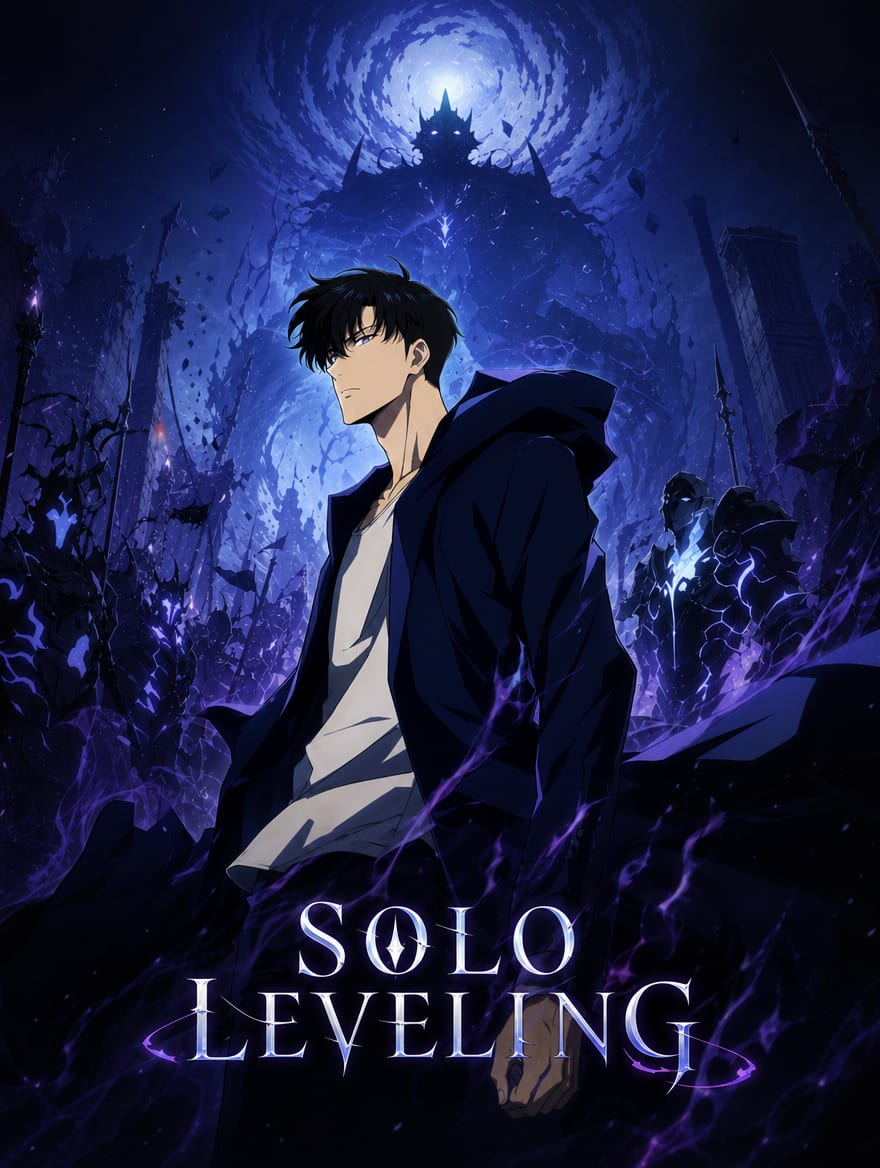 Portada del anime Solo Leveling