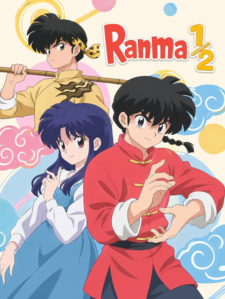 Portada del anime Ranma ½
