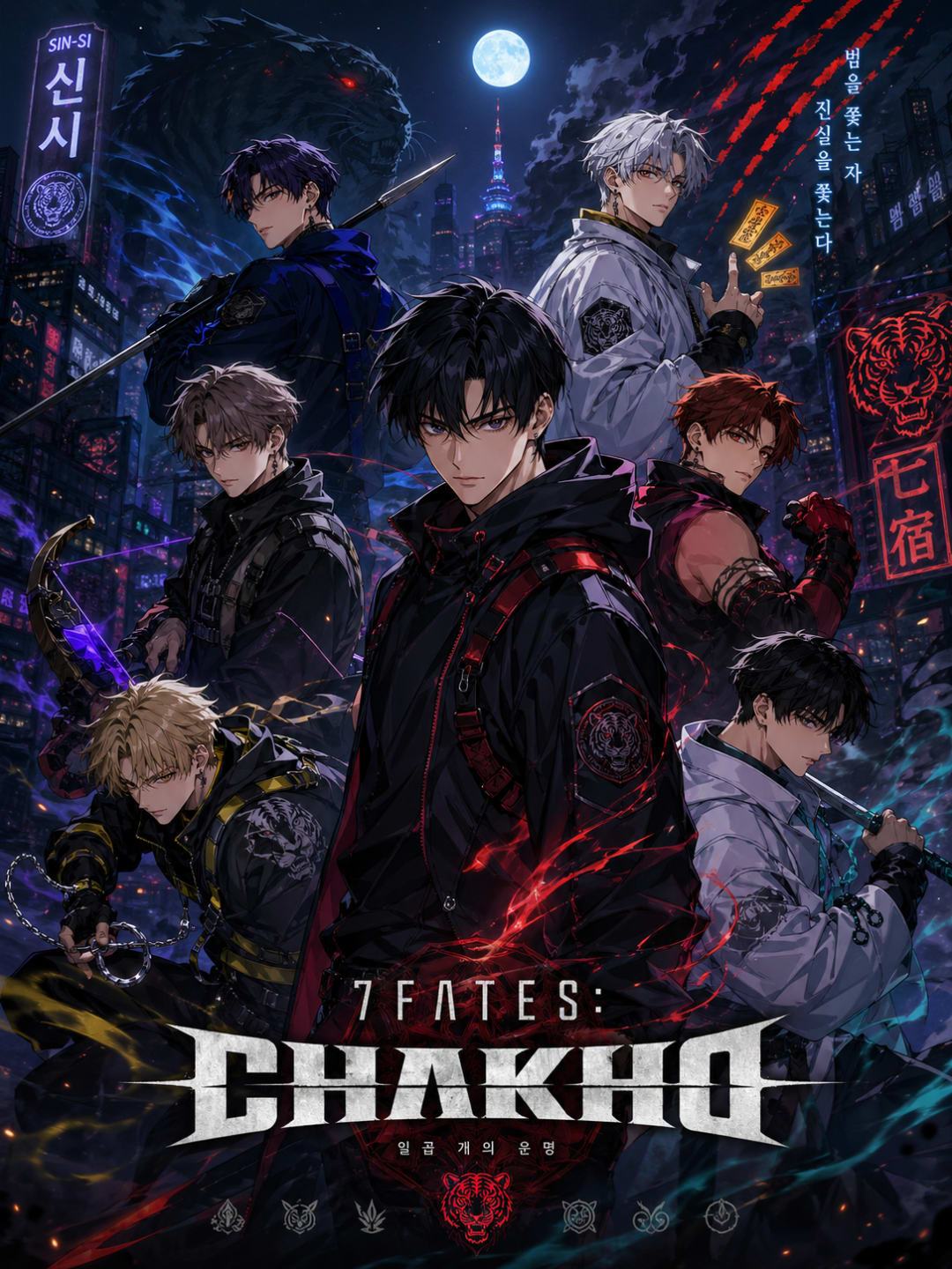 Portada del anime 7Fates: Chakho
