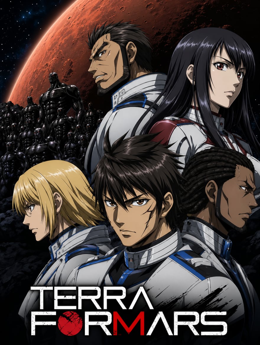 Portada del anime Terra Formars