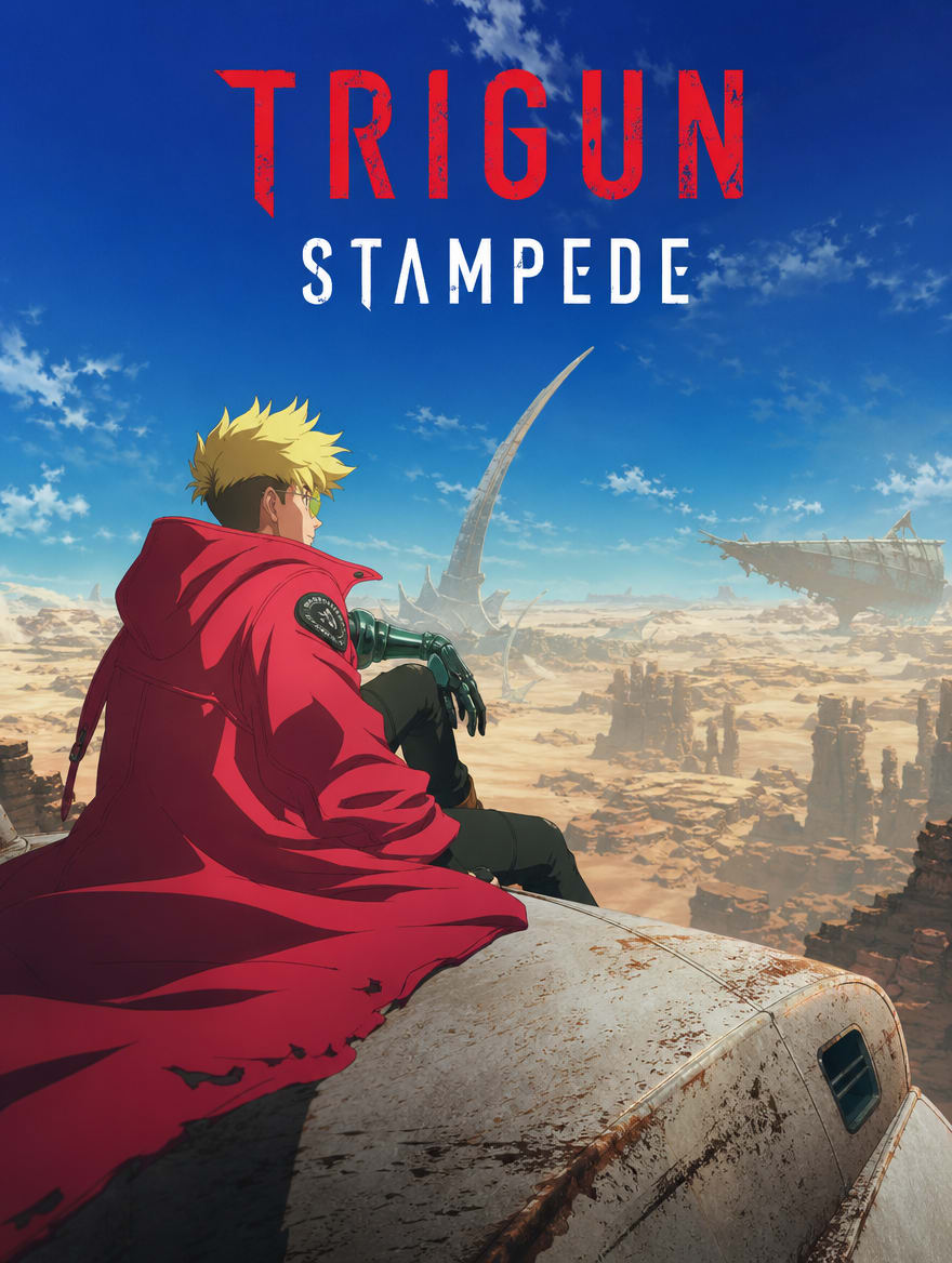 Portada del anime Trigun Stampede