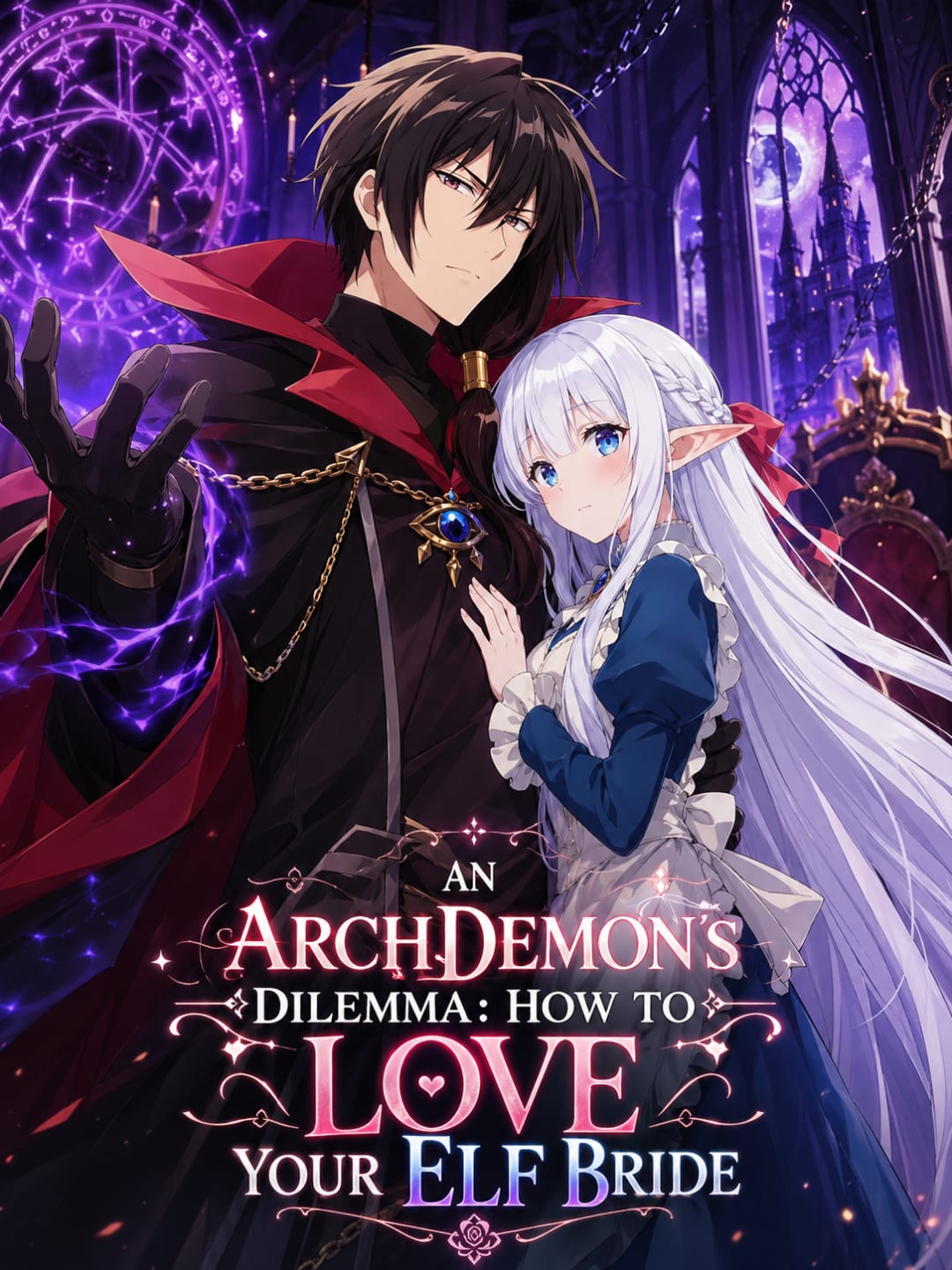 Portada del anime An Archdemon’s Dilemma: How to Love Your Elf Bride