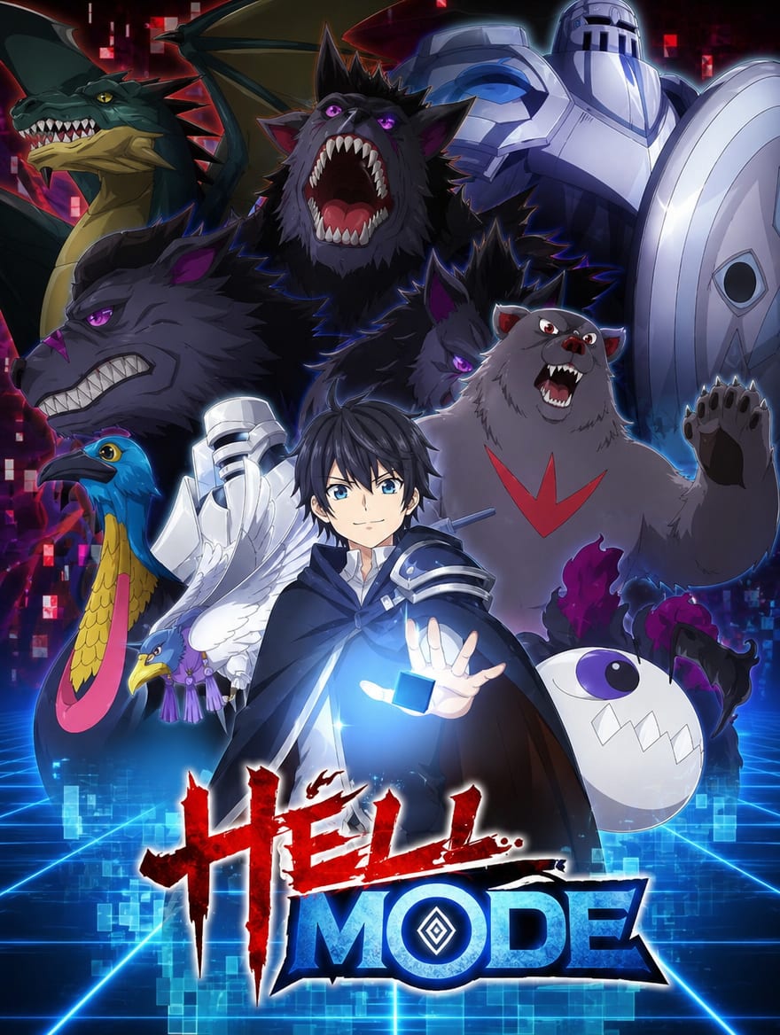Portada del anime Hell Mode
