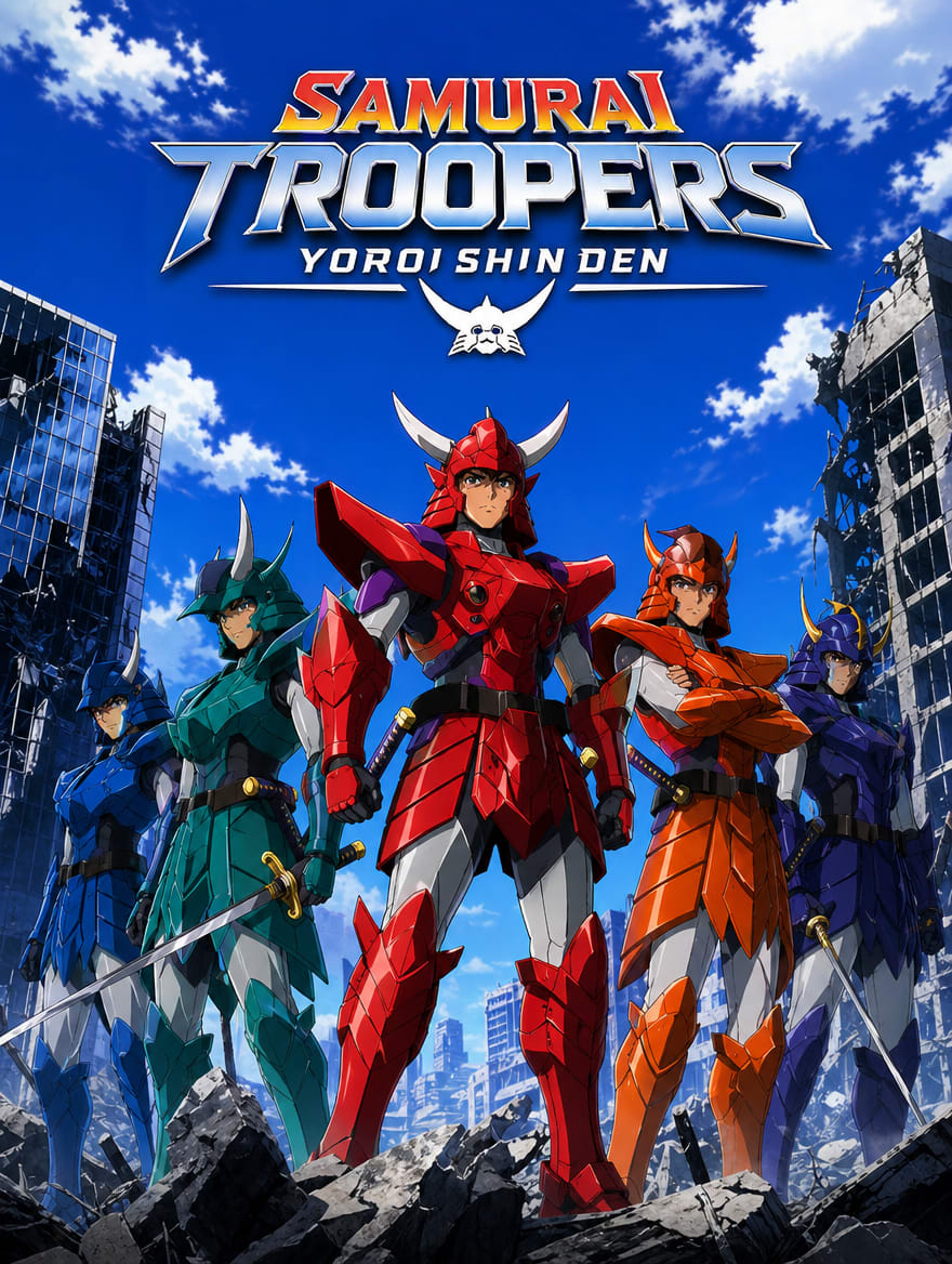 Portada del anime Samurai Troopers