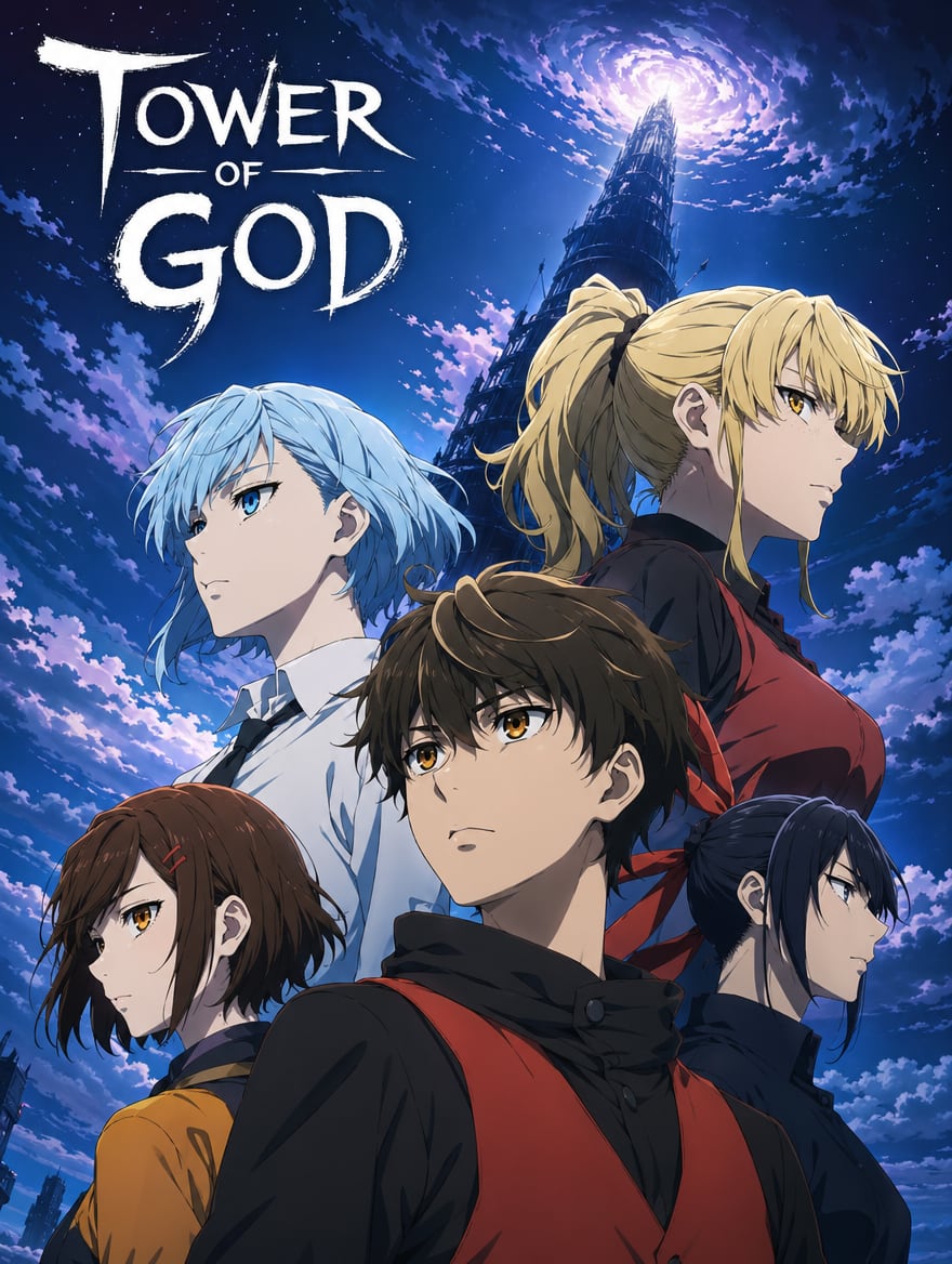 Portada del anime Tower of God