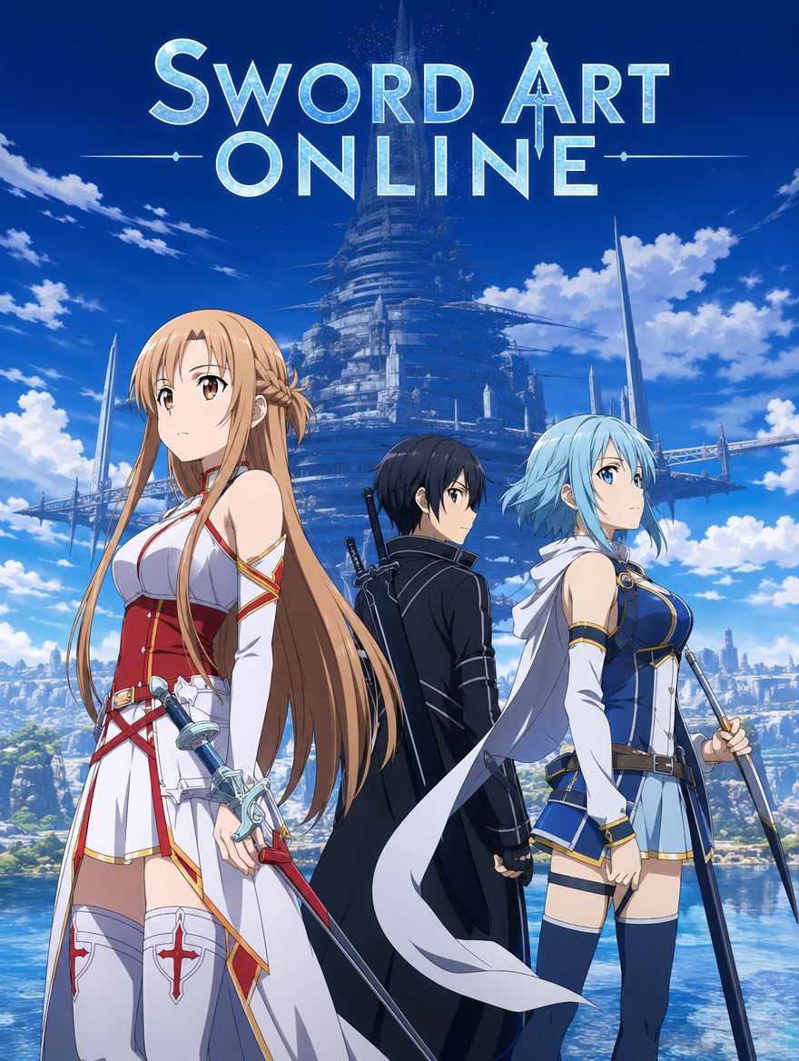 Portada del anime SAO: Sword Art Online
