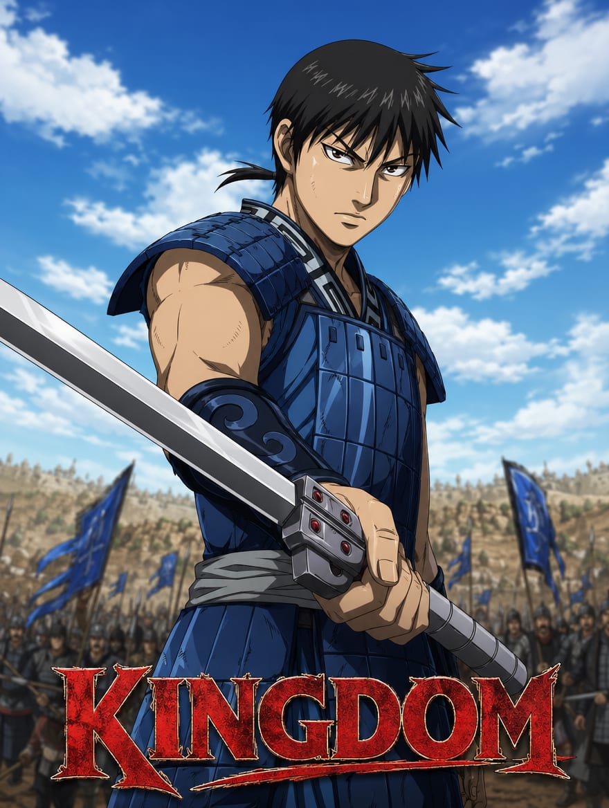 Portada del anime Kingdom