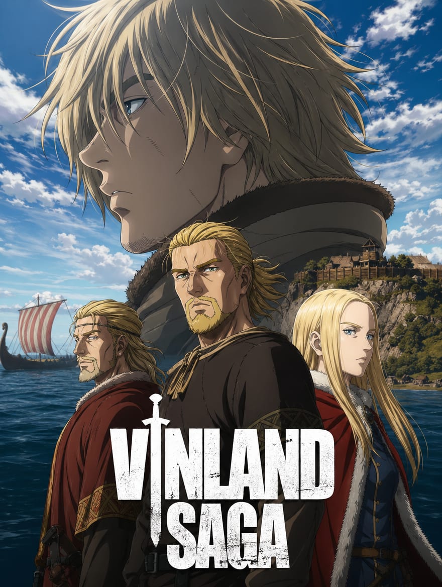 Portada del anime Vinland Saga