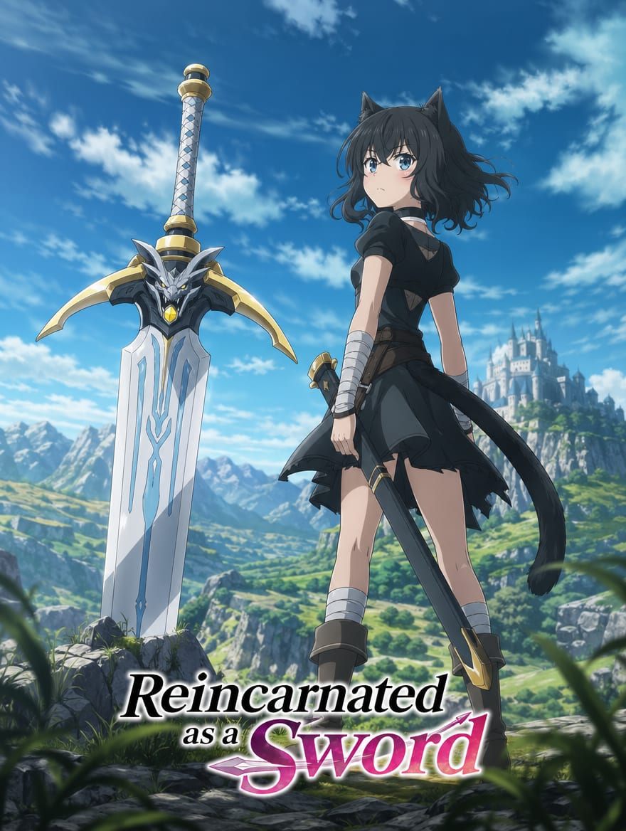 Portada del anime Reincarnated as a Sword