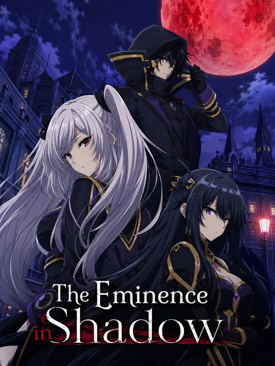 Portada del anime The Eminence in Shadow