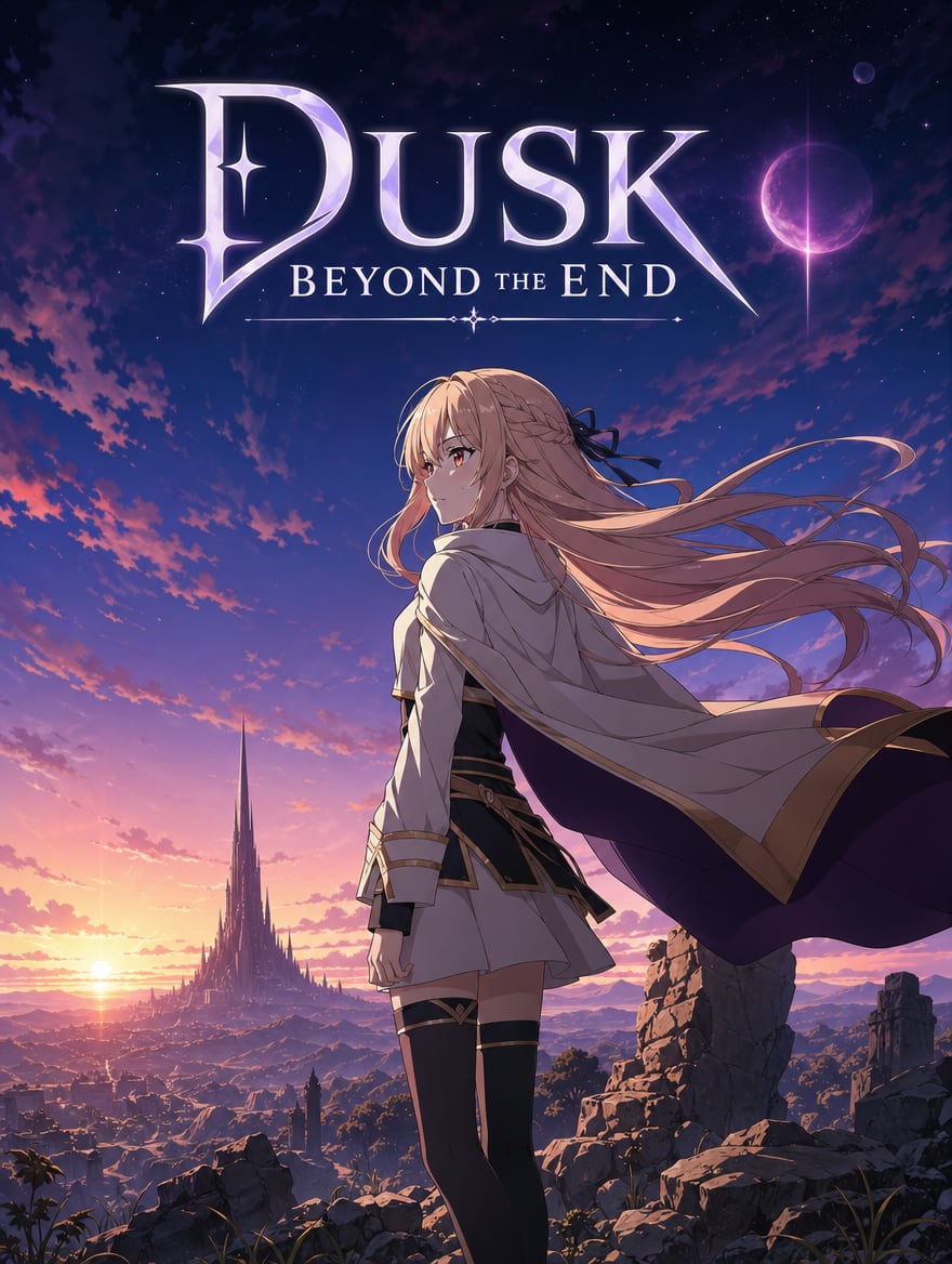 Portada del anime Dusk Beyond the End