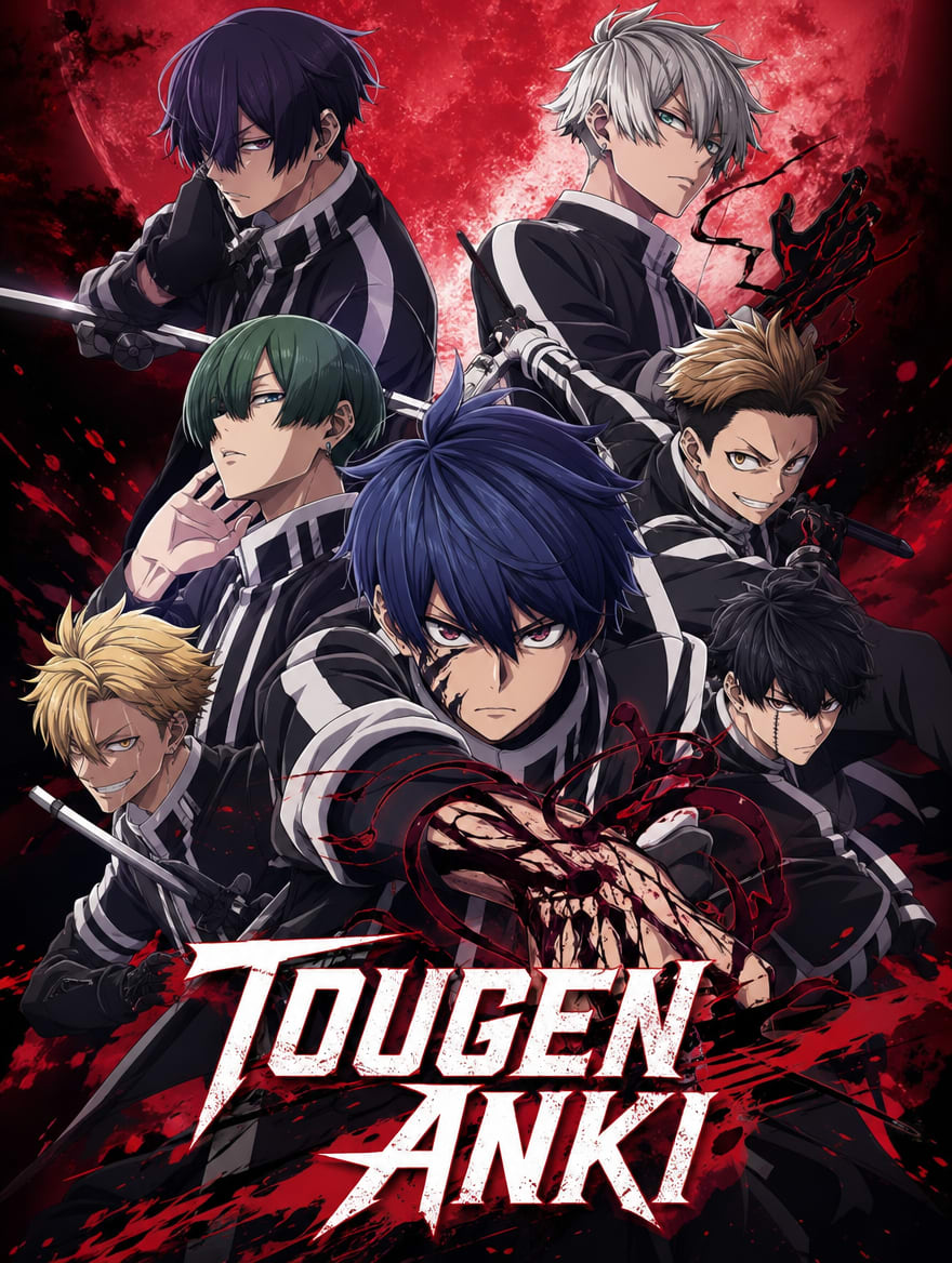 Portada del anime Tougen Anki