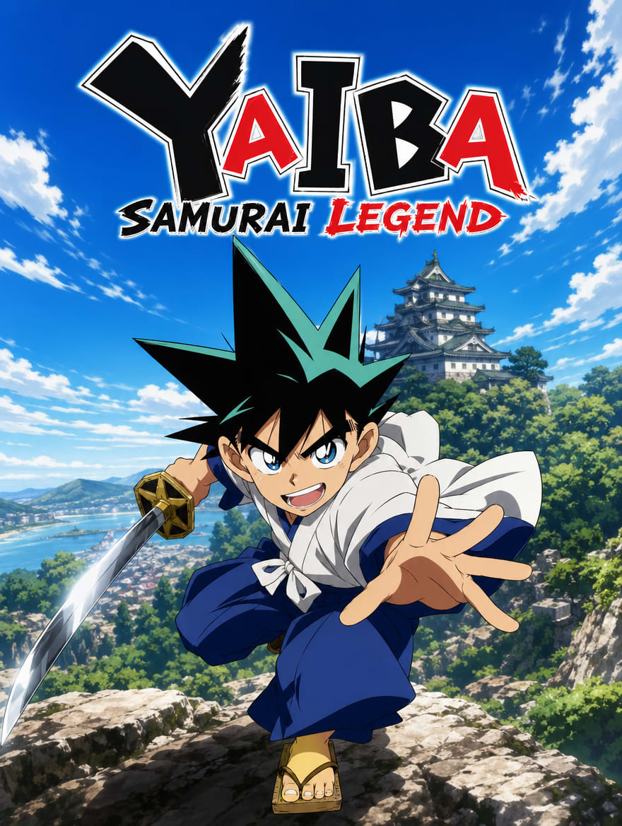 Portada del anime Yaiba Samurai Legend