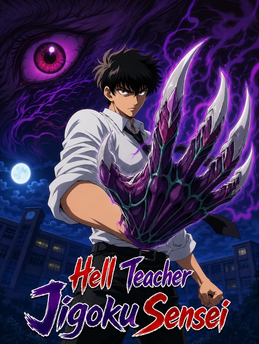 Portada del anime Hell teacher