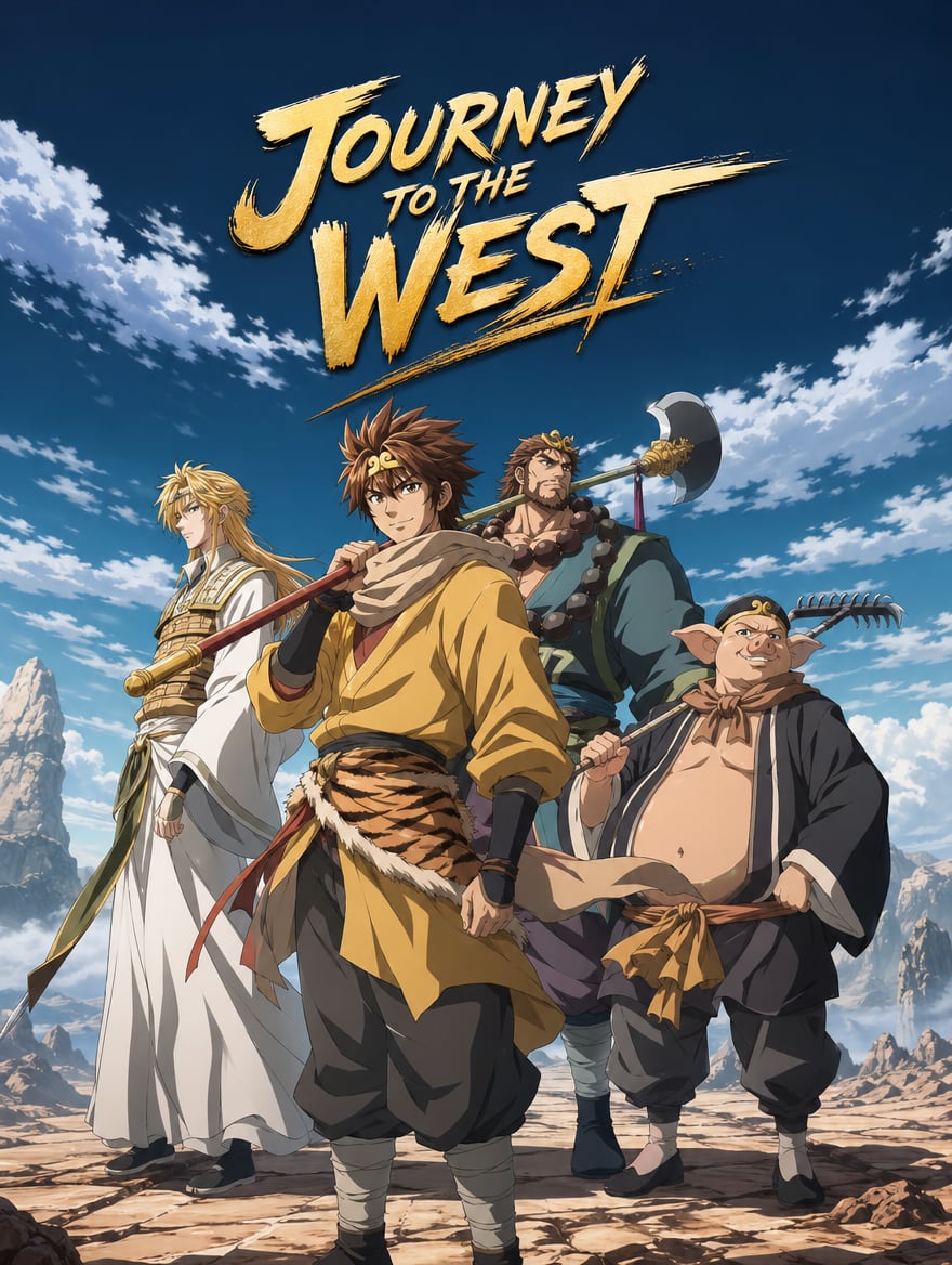 Portada del anime Journey to the West