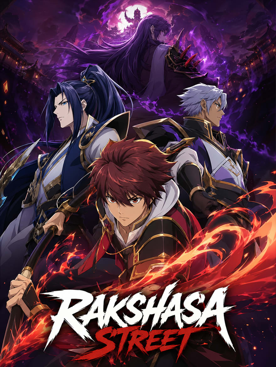 Portada del anime Rakshasa Street