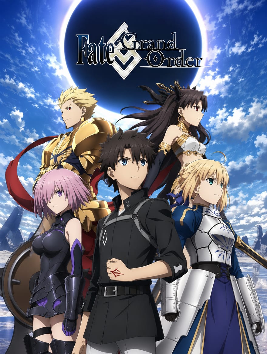 Portada del anime Fate Grand Order