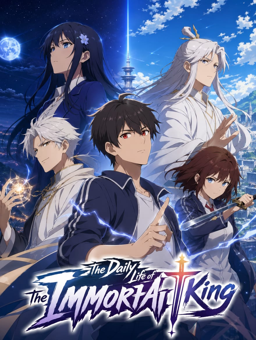 Portada del anime The Daily Life of the Immortal King