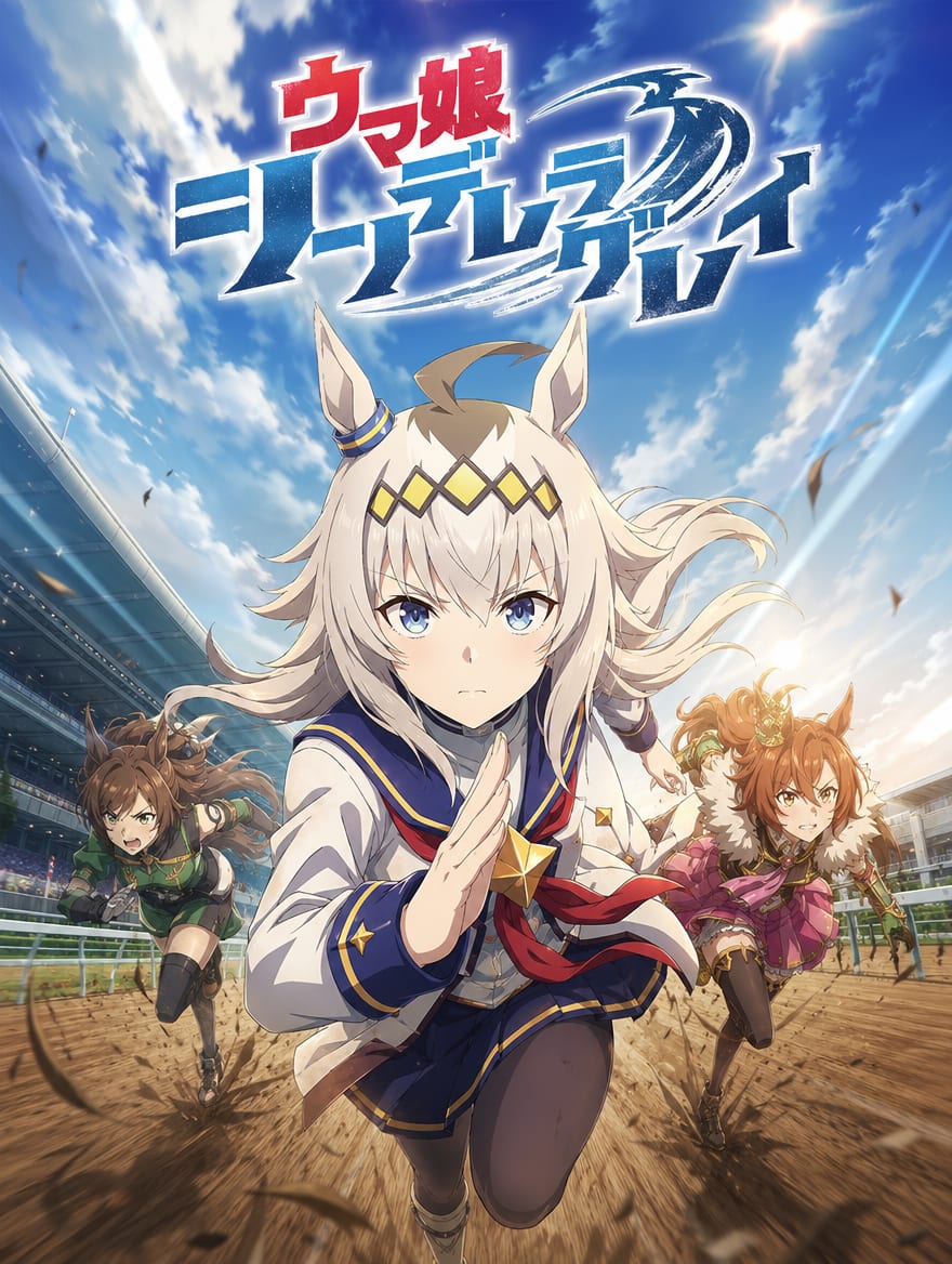 Portada del anime Uma Musume Cinderella Gray