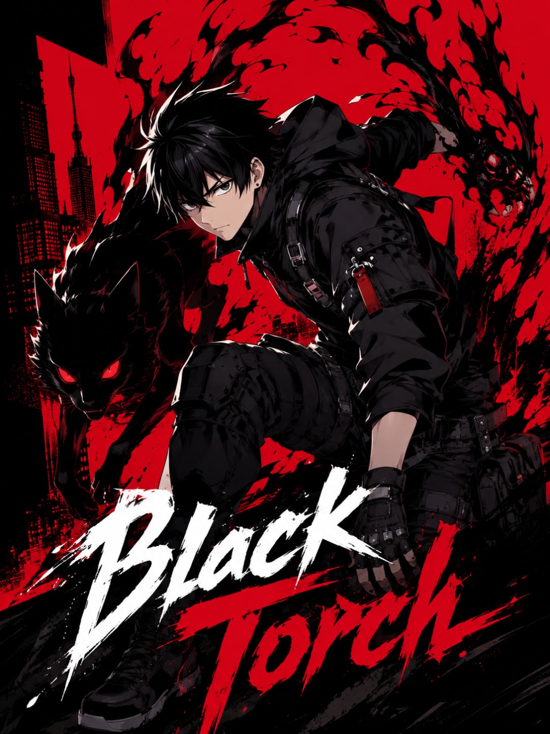 Portada del anime Black Torch