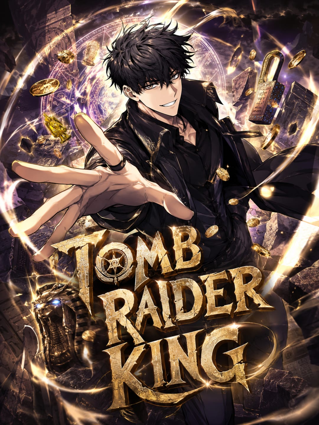Portada del anime Tomb Raider King