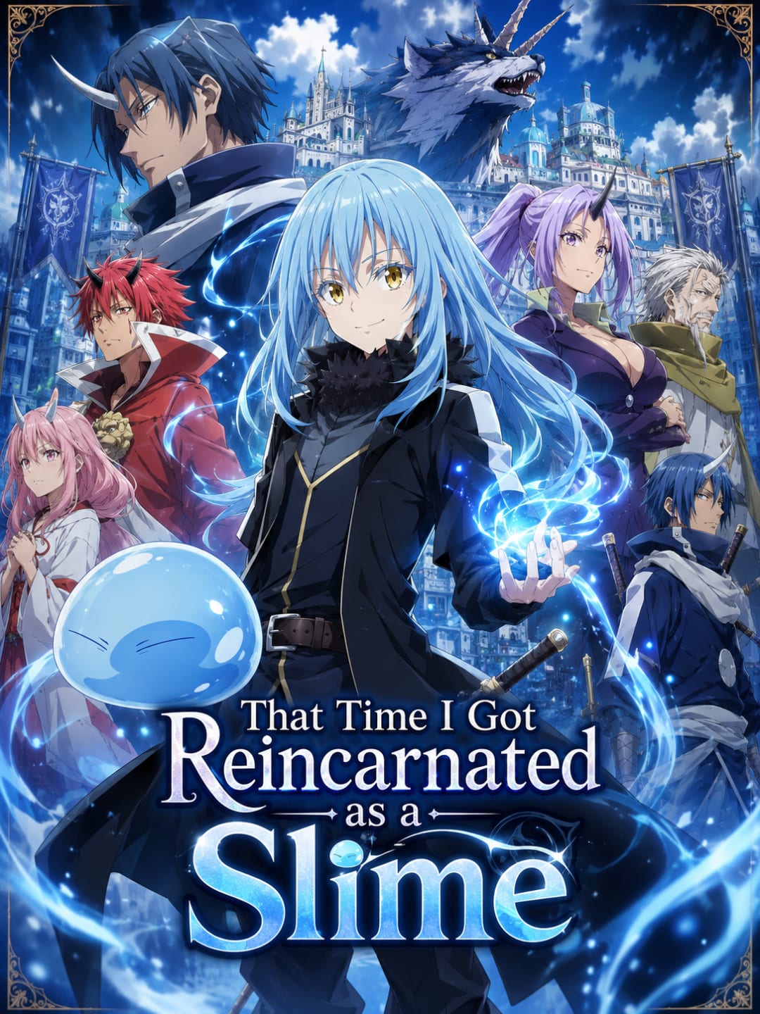 Portada del anime That Time I Got Reincarnated as a Slime