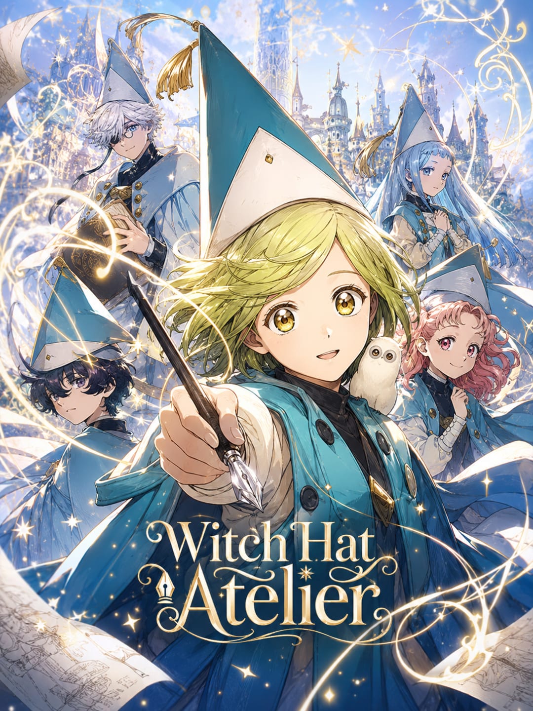 Portada del anime Witch Hat Atelier