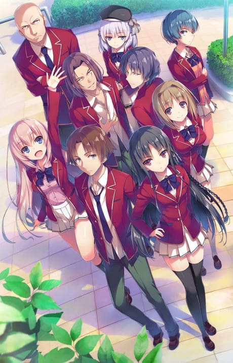 Portada del anime Classroom of the Elite