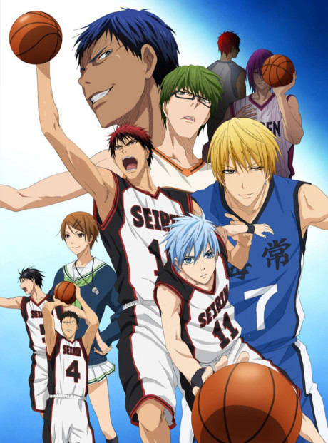 Portada del anime Kuroko's Basketball