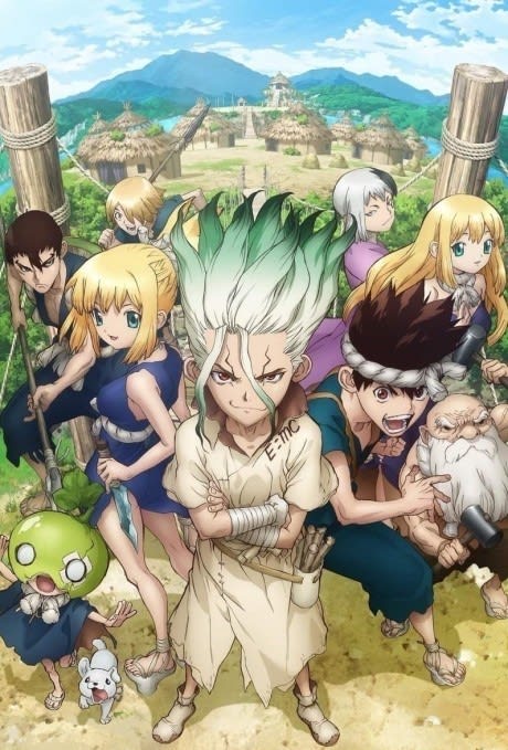 Portada del anime Dr. Stone
