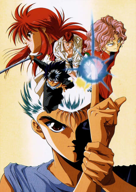 Portada del anime Yu Yu Hakusho