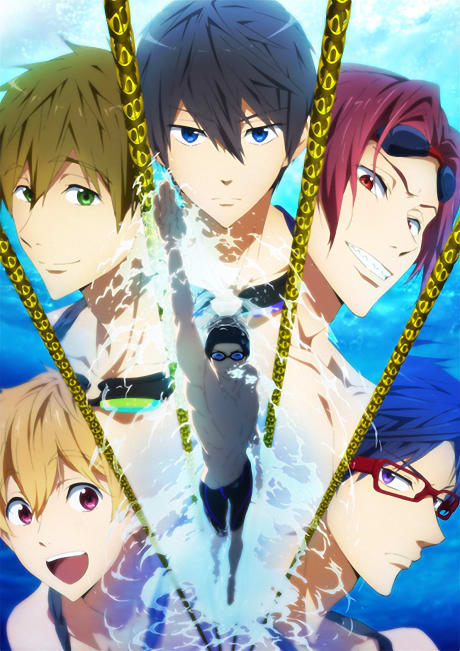 Portada del anime Free!