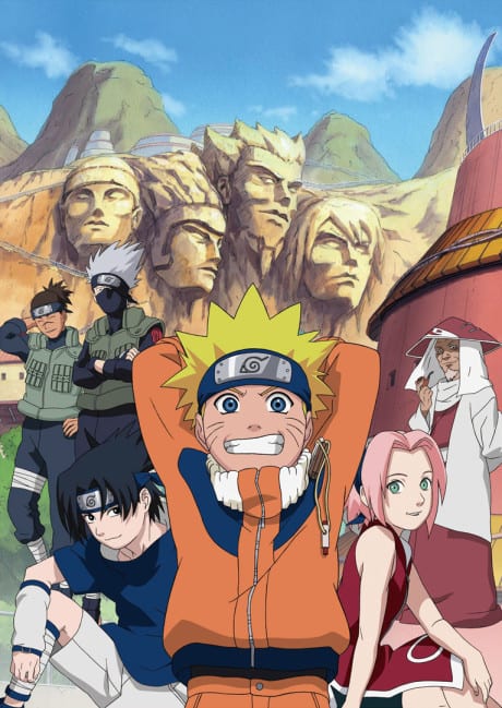 Portada del anime Naruto