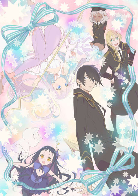 Portada del anime The Magical Girl and the Evil Lieutenant Used to Be Archenemies