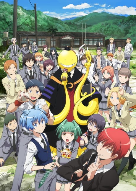 Portada del anime Assassination Classroom