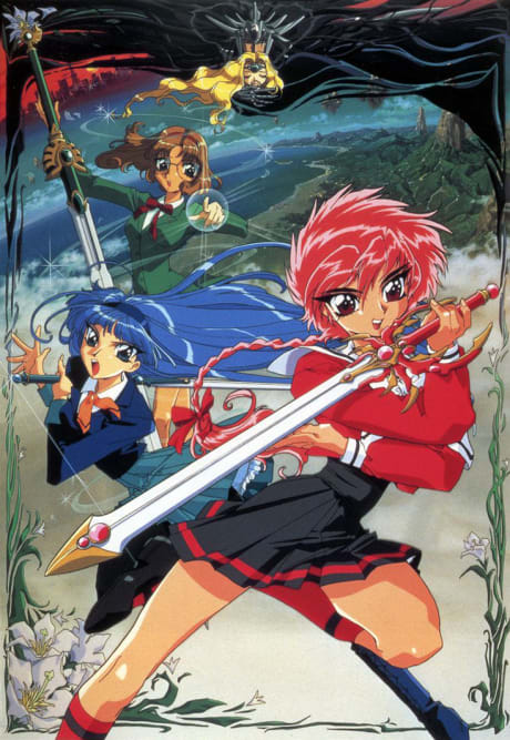 Portada del anime Magic Knight Rayearth