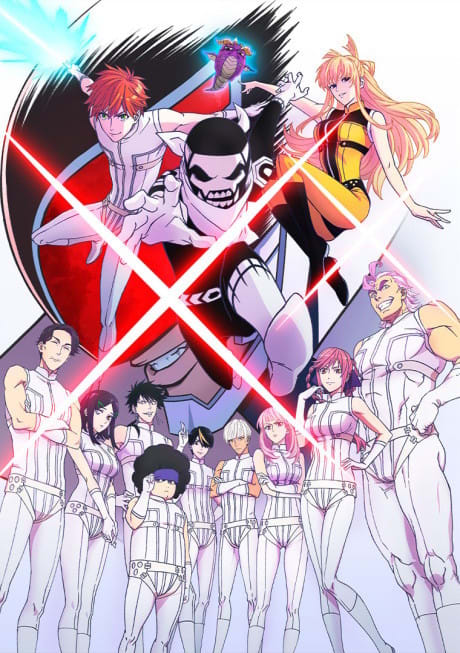 Portada del anime Go! Go! Loser Ranger!