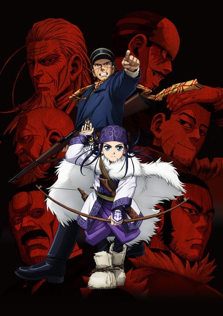 Portada del anime Golden Kamuy
