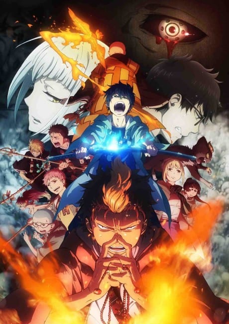 Portada del anime Blue Exorcist