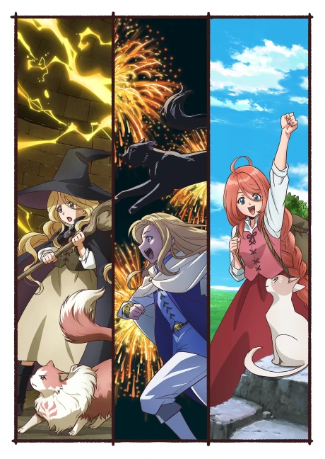 Portada del anime The Cat and the Dragon