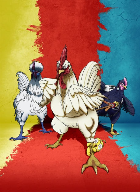 Portada del anime Rooster Fighter
