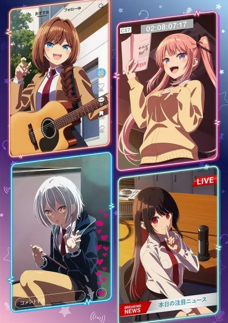 Portada del anime Tune In to the Midnight Heart